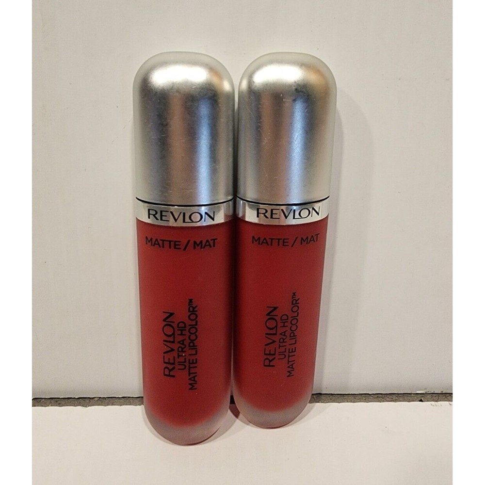 Revlon Ultra HD Matte Lipcolor  #635 Passion   Set of 2 New/Sealed